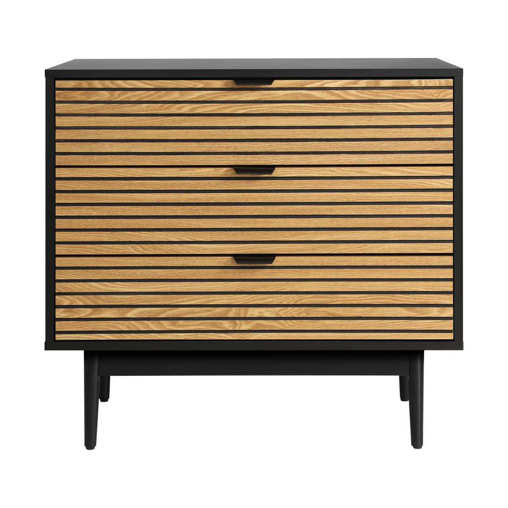 Chest of Drawers 3-Drawer Dresser Table Lowboy - STripleB