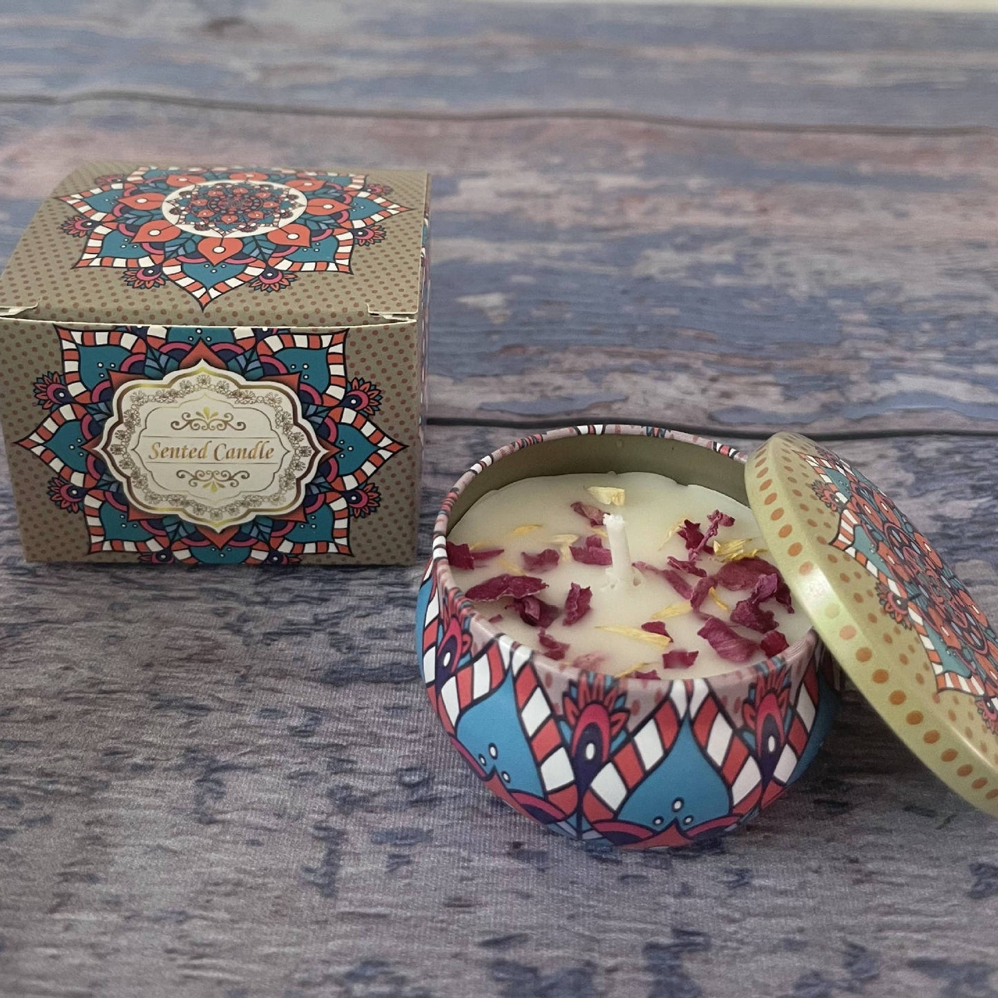 4 Soy Wax Candle Set - Lemongrass - STripleB