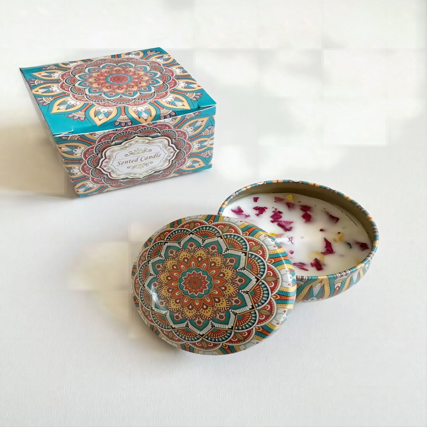 4 Soy Wax Candle Set - Lime Citrus - STripleB