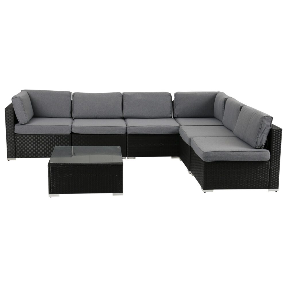 7PC - Veranda Fancy Grande Sofa Set - STripleB