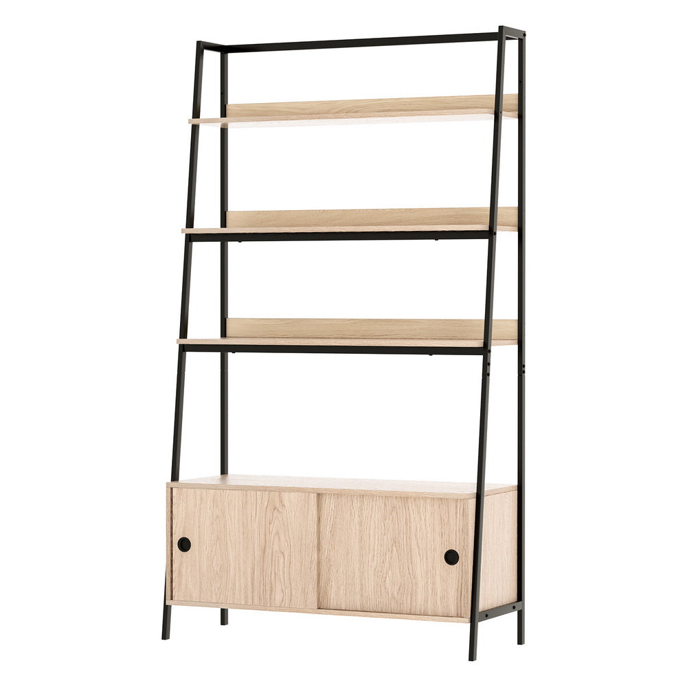 Artiss Bookshelf 5 Tier Cube Cabinet MIRA Oak - STripleB