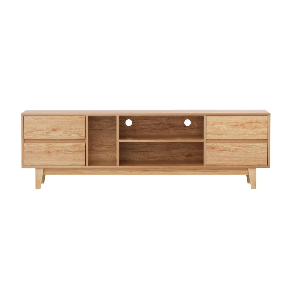 Artiss Entertainment Unit Stand TV Cabinet Storage Drawer Shelf 180cm Wooden - STripleB