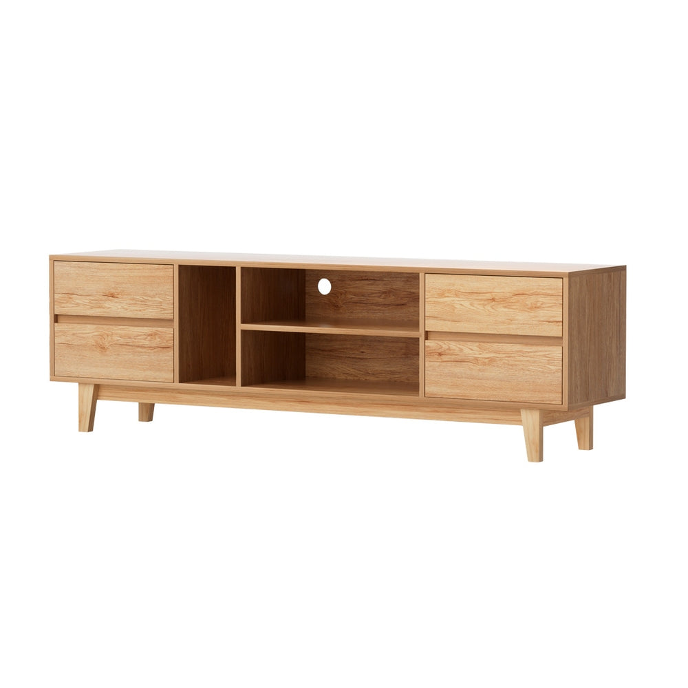 Artiss Entertainment Unit Stand TV Cabinet Storage Drawer Shelf 180cm Wooden - STripleB