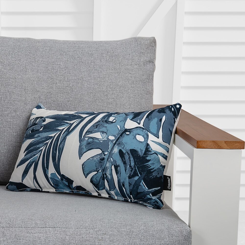 Bicolour Outdoor Lumbar Cushion Pillows - STripleB