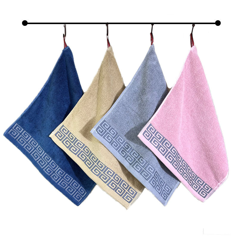 Blue Luxury Cotton Towel Set - 6-Piece Highly Absorbent Bath & Hand Towels - STripleB