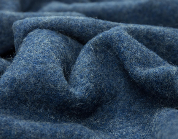Brighton Throw - 100% NZ Wool - Navy - STripleB
