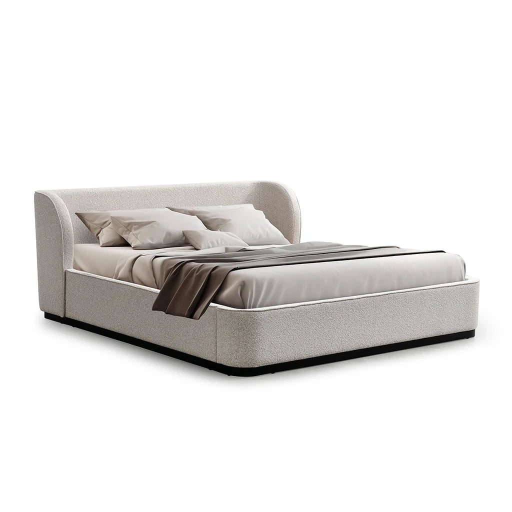 CBD8759-MI King Bed Frame - Clay Grey - STripleB