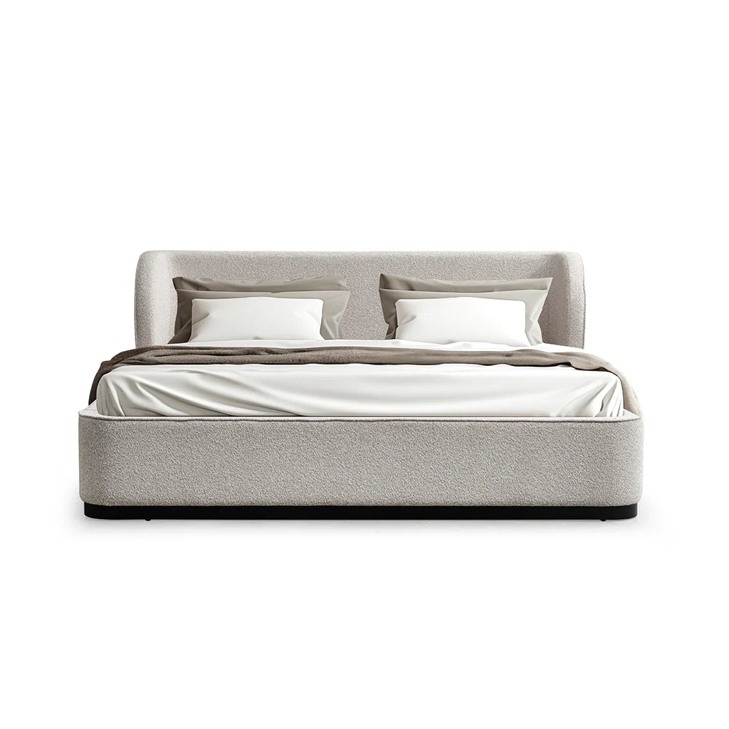 CBD8759-MI King Bed Frame - Clay Grey - STripleB
