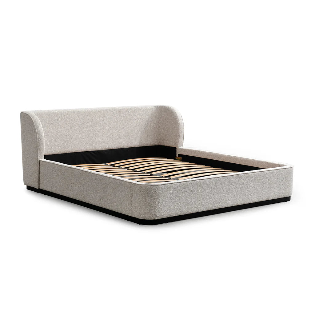 CBD8759-MI King Bed Frame - Clay Grey - STripleB