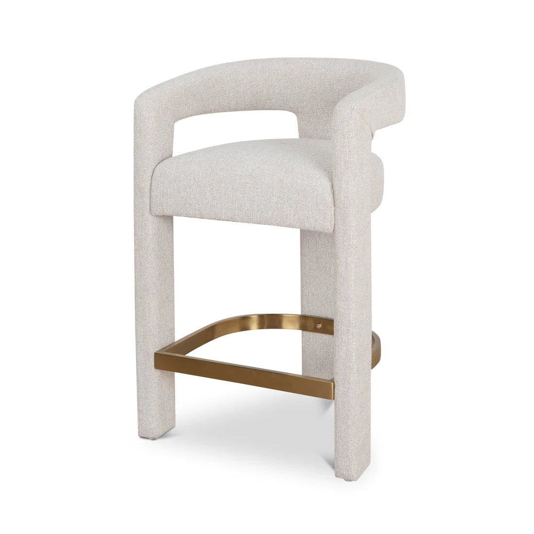 CBS10153-MY 65cm Bar Stool - Coastal Beige - STripleB
