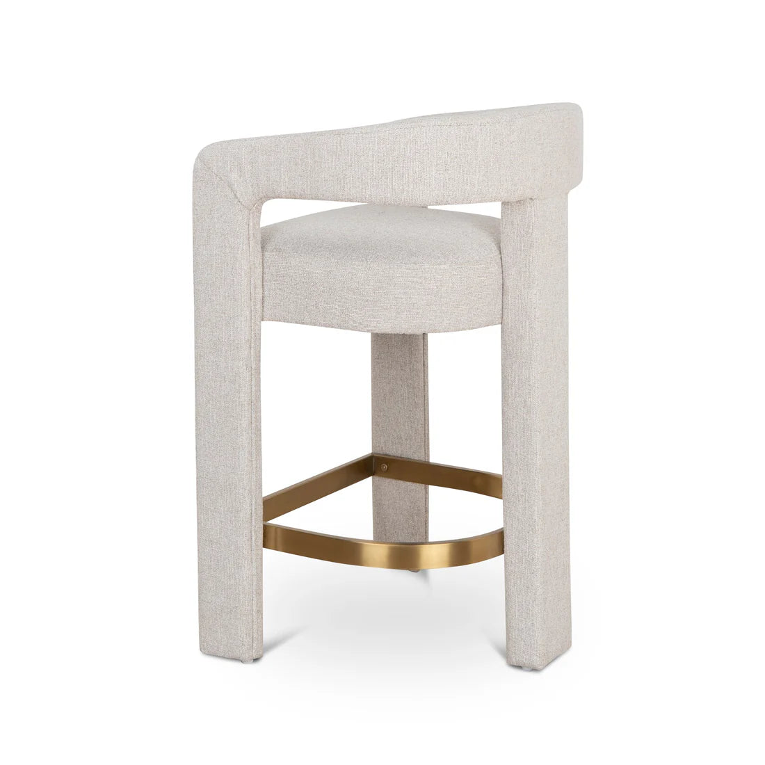CBS10153-MY 65cm Bar Stool - Coastal Beige - STripleB