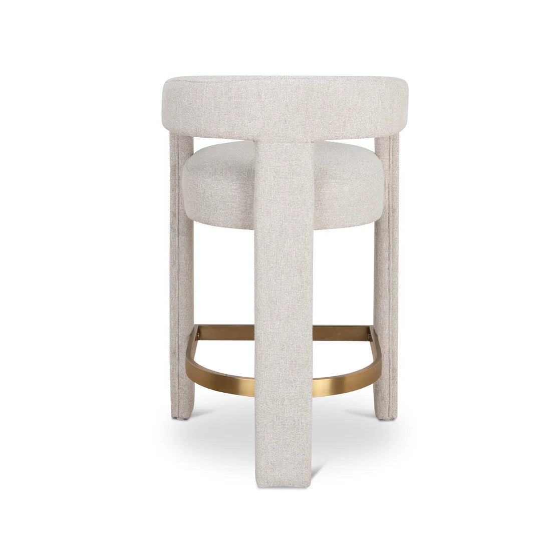 CBS10153-MY 65cm Bar Stool - Coastal Beige - STripleB