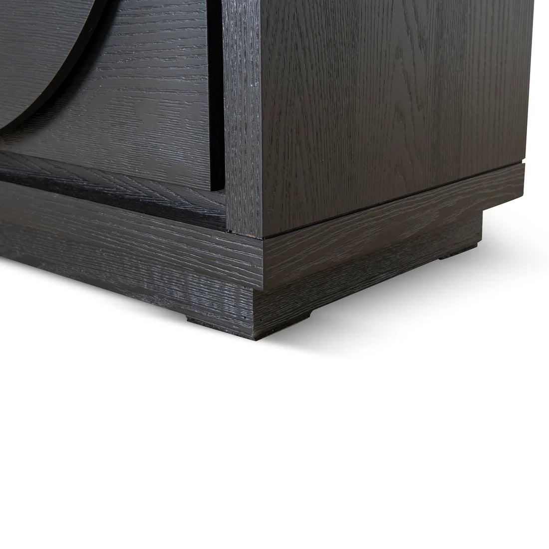 1.6m Dressing Unit - Textured Espresso Black - STripleB