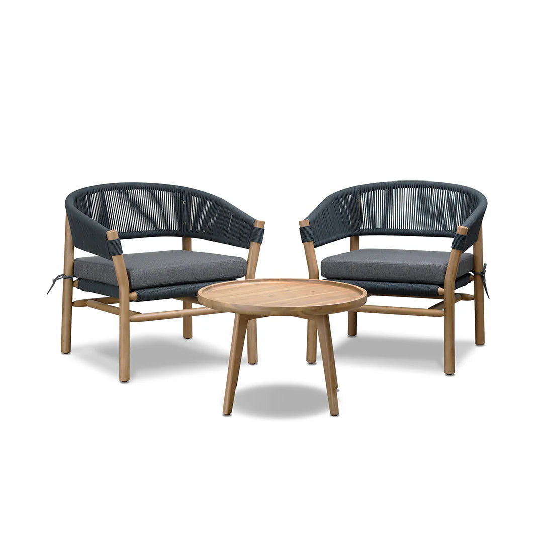 CLS6723-EM 3pcs Outdoor Lounge Set - STripleB