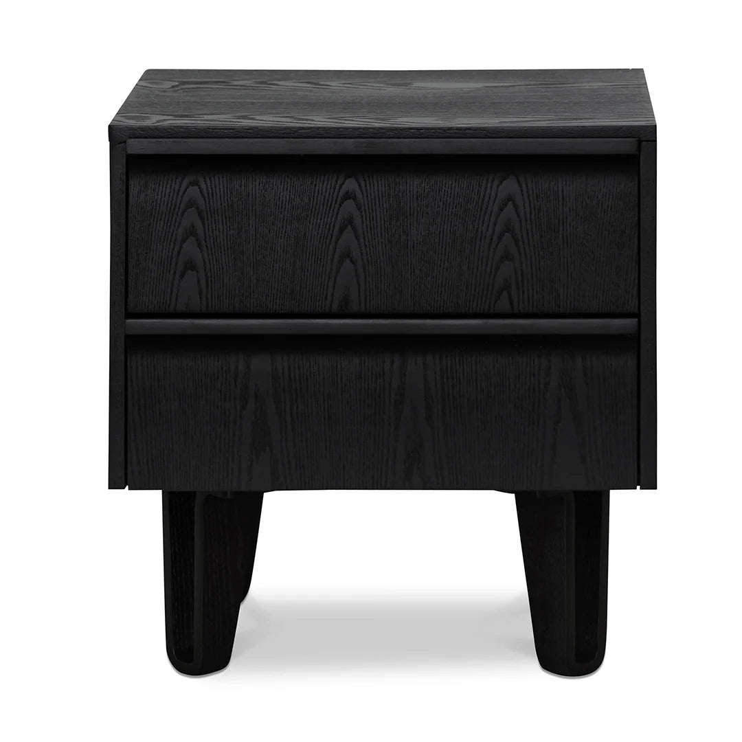 CST8244-DR Bedside Table - Full Black - STripleB