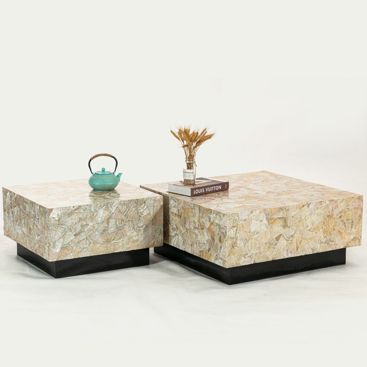 Cluster Mother of Pearl - Handmade Coffee Table - STripleB