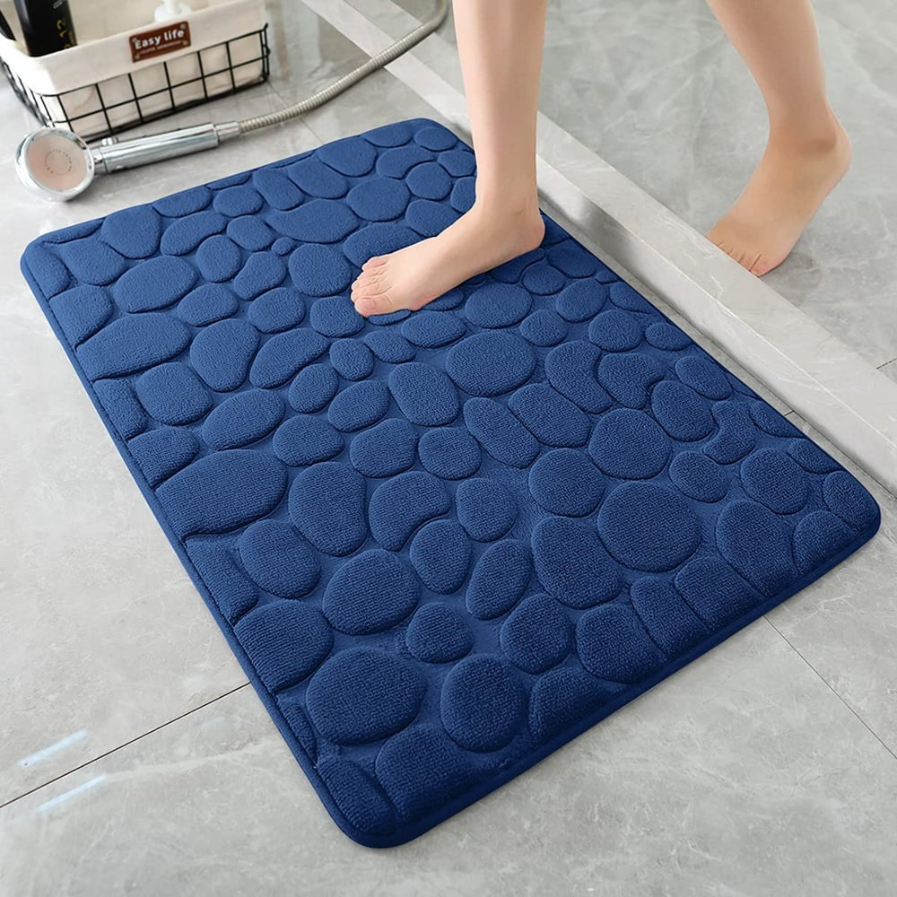Cobblestone Design Quick Drying 3D Non-Slip Bath Mat - STripleB