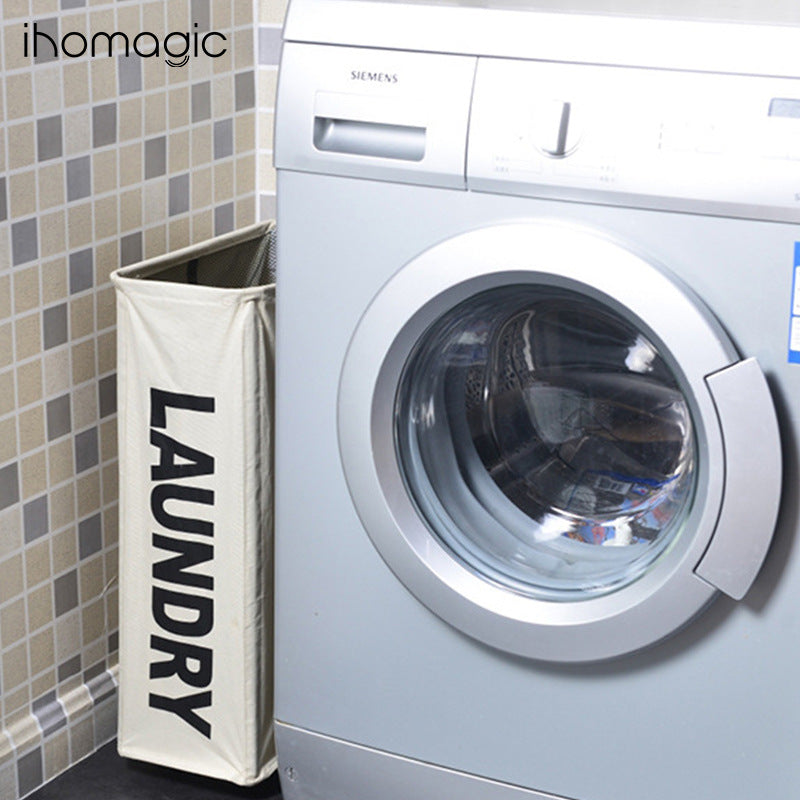 Coffee - Rolling Laundry Basket with Wheels - 42L - STripleB