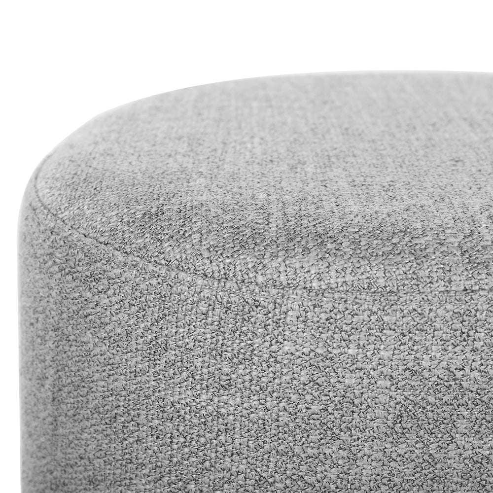 Artiss Ottoman Foot Stool Square Linen Grey - STripleB
