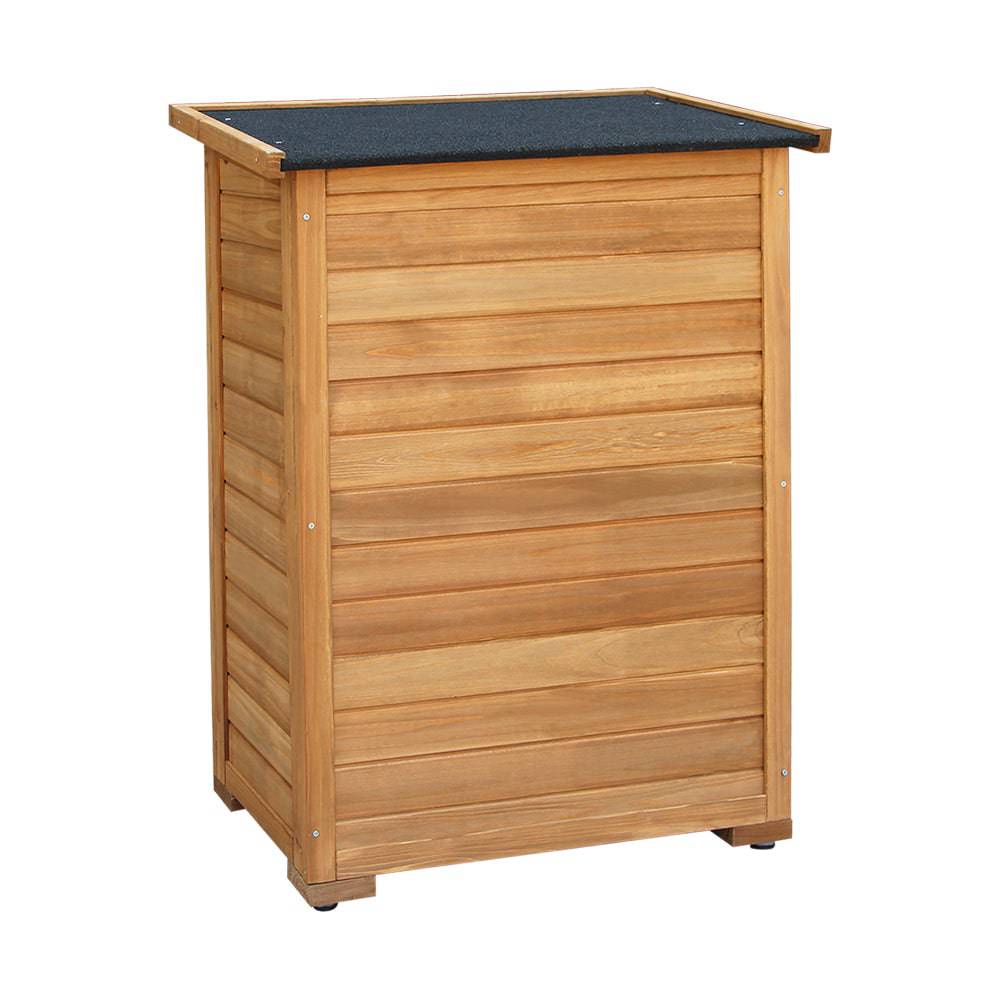 Outdoor Portable Wooden Garden Storage Cabinet - STripleB