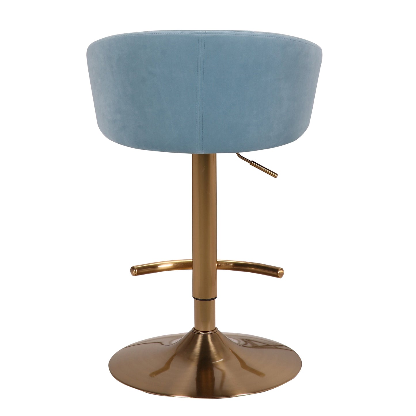 Gas Lift Bar stool - Light Blue - STripleB