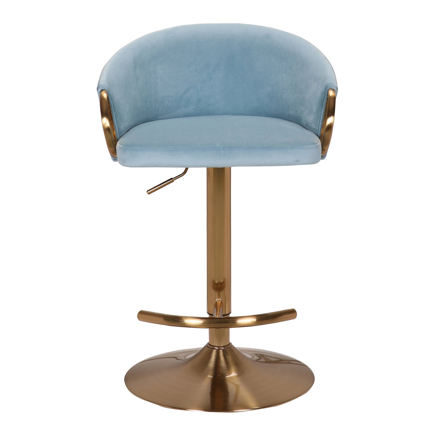 Gas Lift Bar stool - Light Blue - STripleB