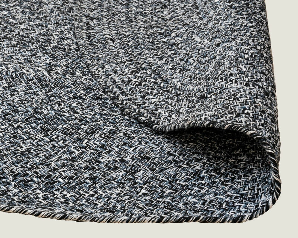 Handmade Country Cottage Reversible Cotton Area Rug - 120 x 120 cm - STripleB