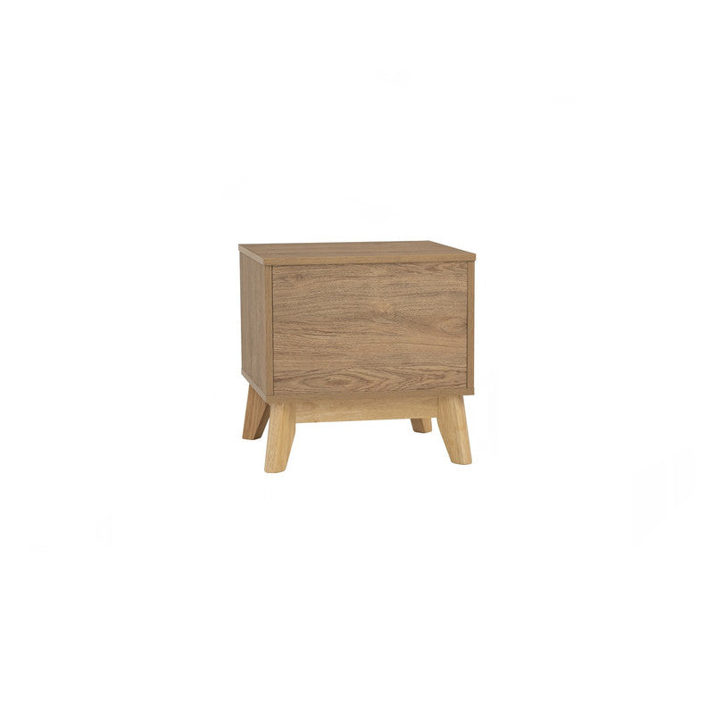 Hirado Bedside Table - Natural -side view 2 - STripleB