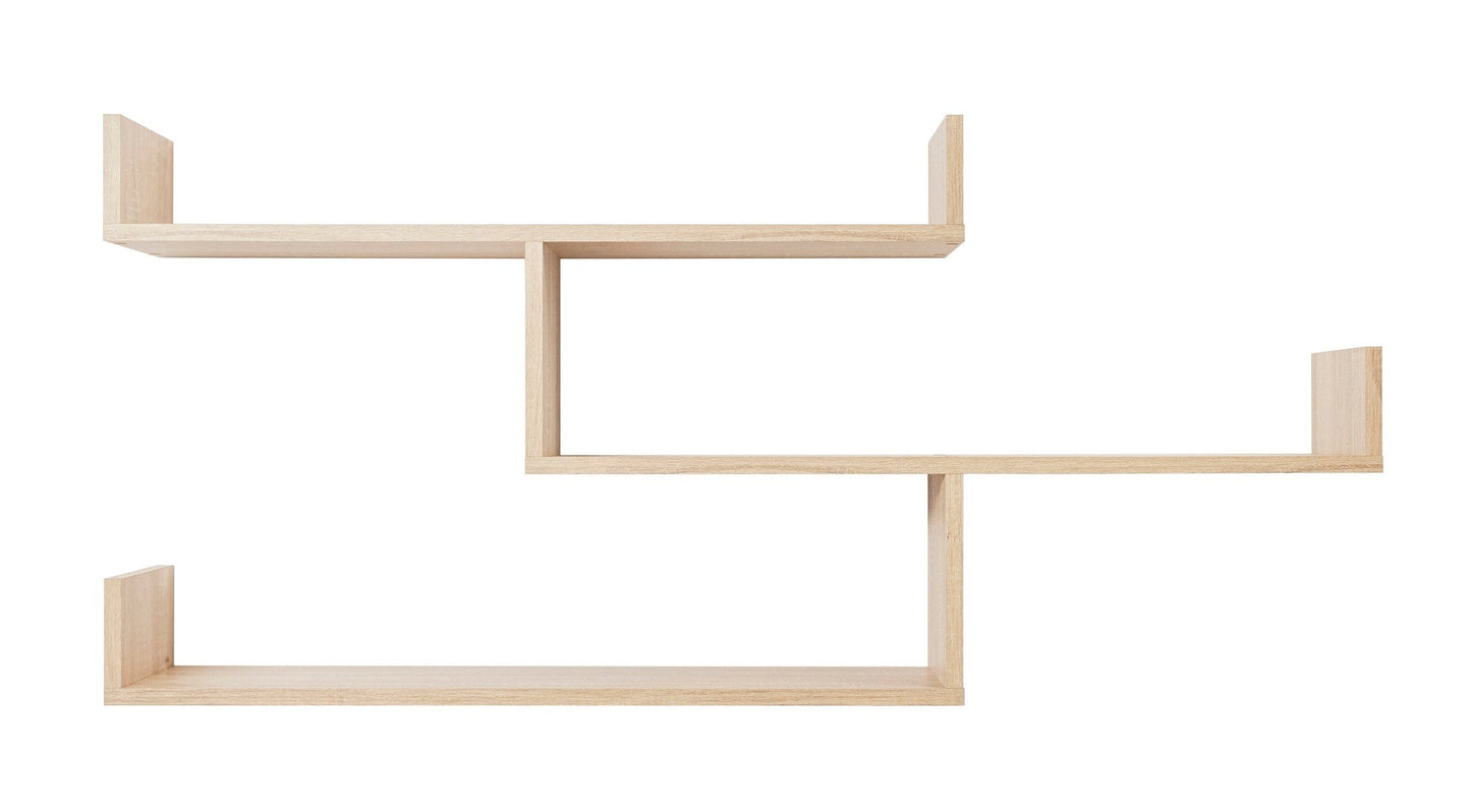 Multi-level Shelf - (Oak) - STripleB