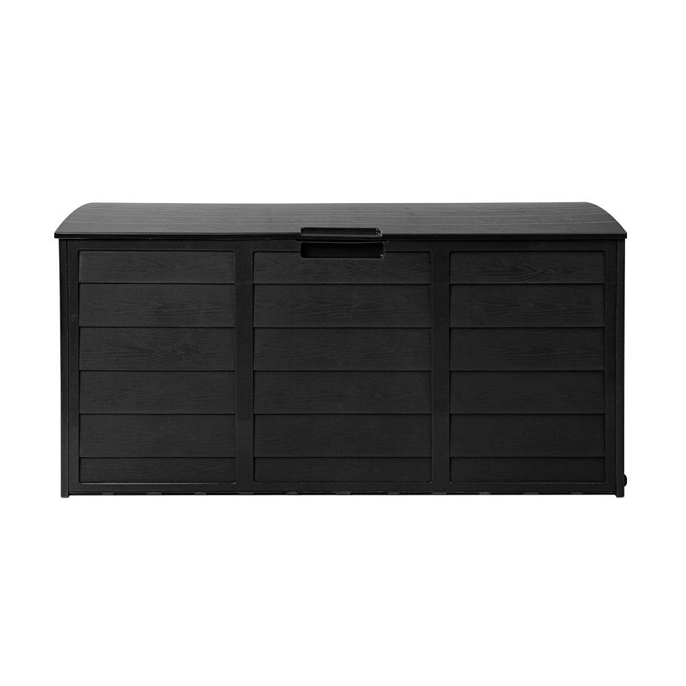 Outdoor Storage Box 290L - Black - STripleB
