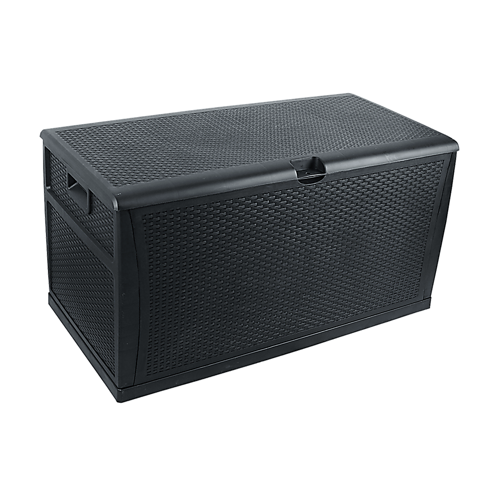 Patio Deck Box Outdoor Storage Plastic Bench Box 450 Litre - STripleB