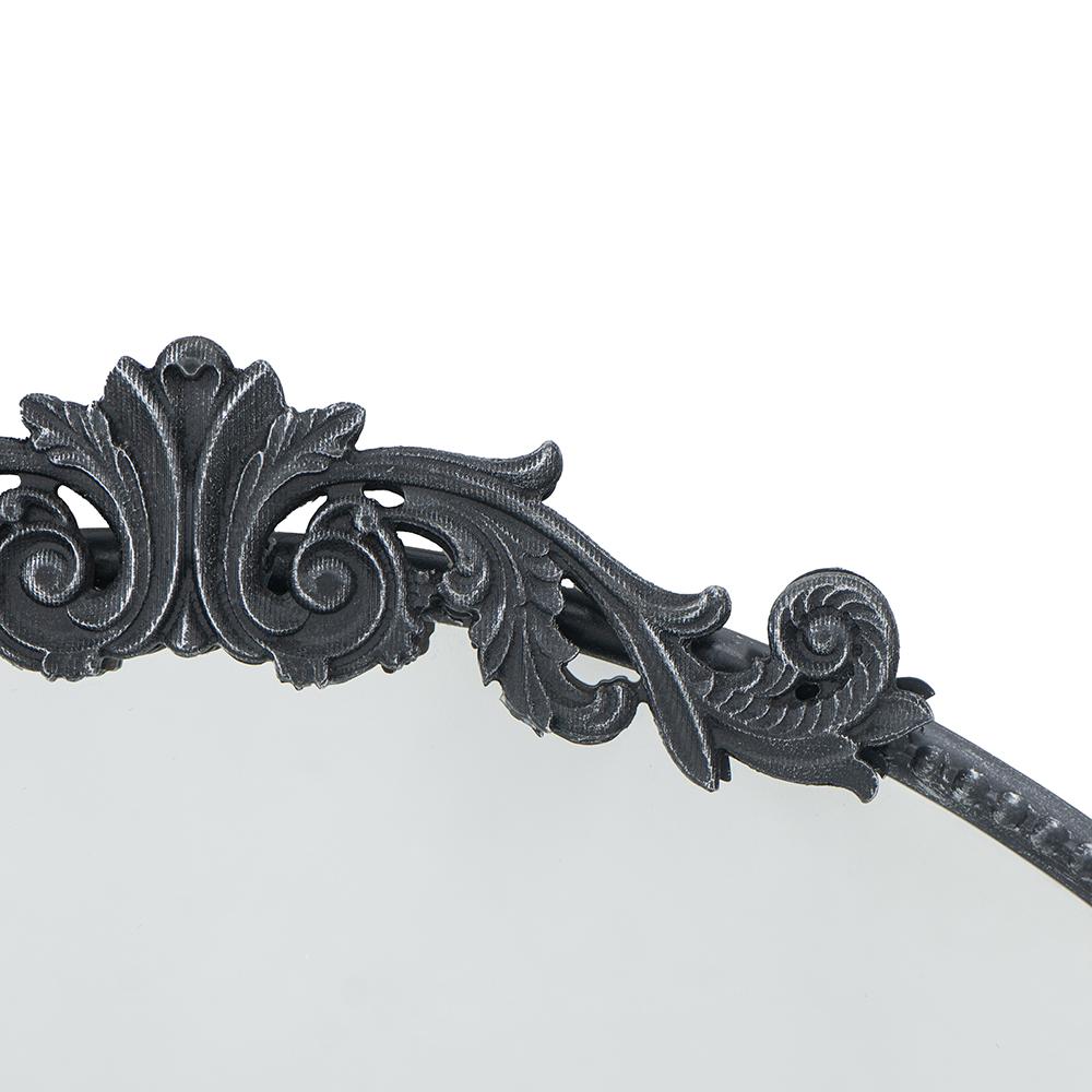 Round Ornate Mettalic Wall Mirror - STripleB