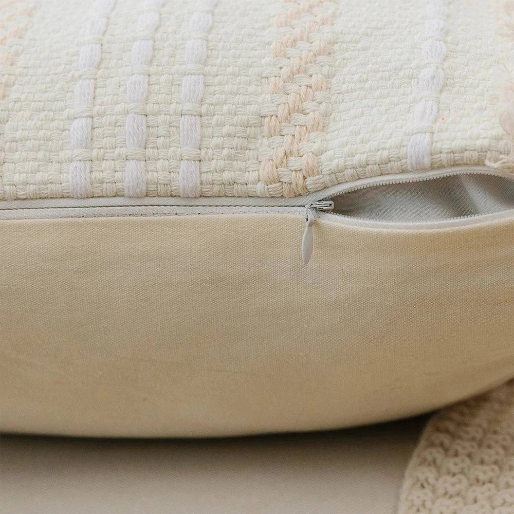 Boho Cushion Covers with Tassel Tufting - STripleB