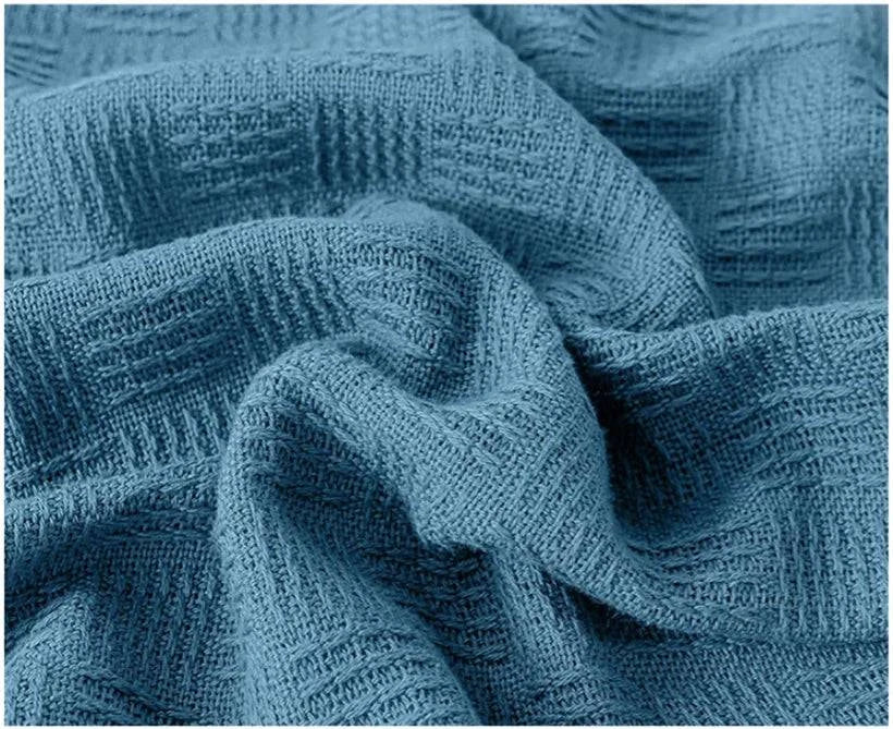 100% Cotton Throw Blanket - STripleB
