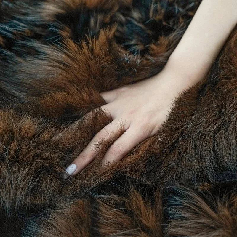 Luxury Faux Fur Winter Warm Blanket - Sofa Throw - STripleB