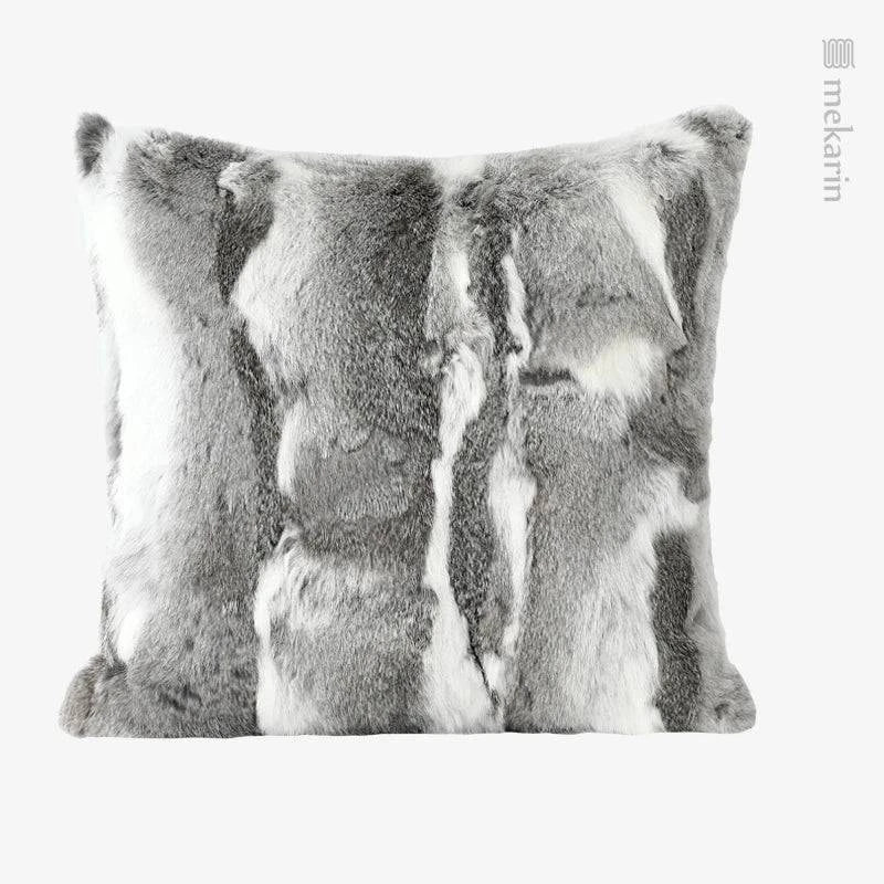 Pure natural rabbit plush pillow cushion - STripleB