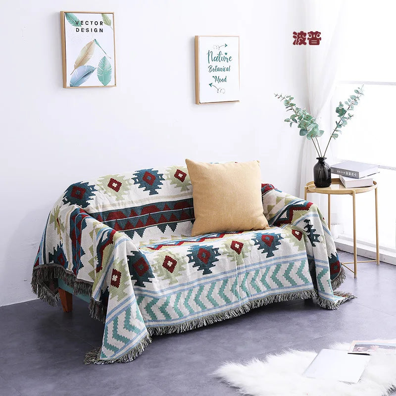 Tapestry Decorative Sofa Throw - STripleB
