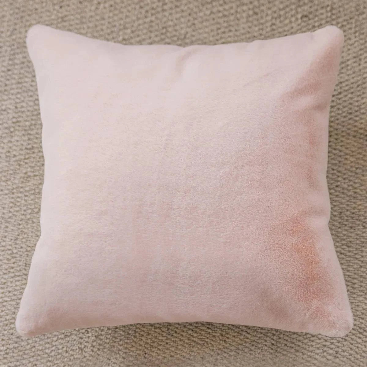 French Pink Plush Pillowcases - STripleB