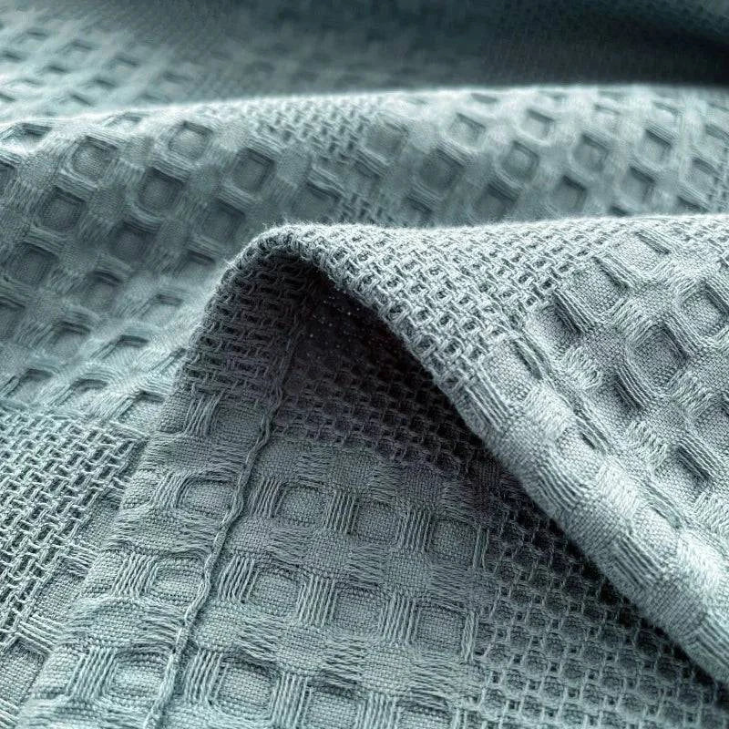 100% Cotton Waffle Throw Blanket - STripleB