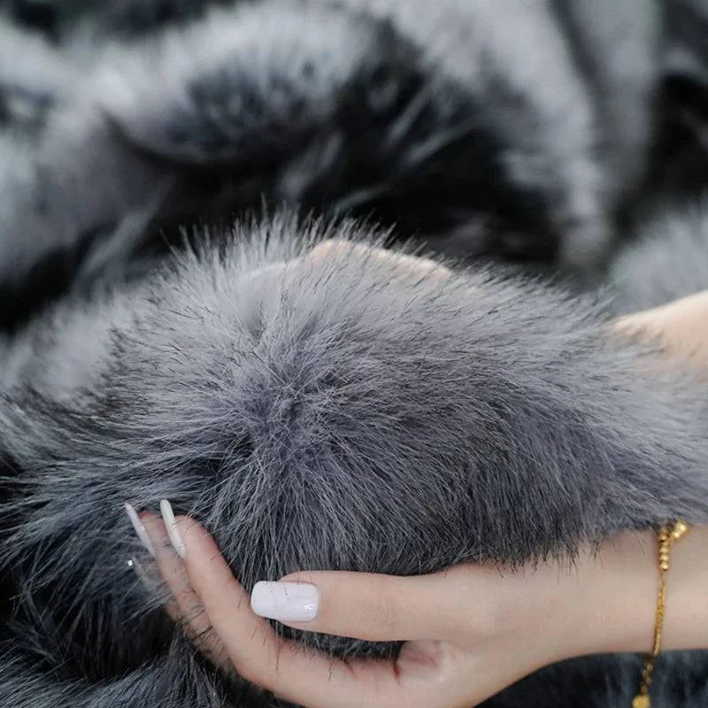 Luxury Faux Fur Winter Warm Blanket - Sofa Throw - STripleB