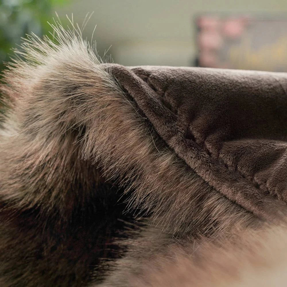 Luxury Faux Fur Blanket - High-End Fox Fur Bed & Sofa Throw - STripleB