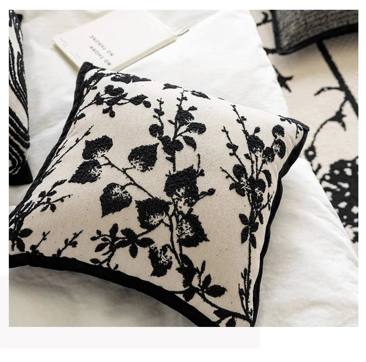 Black Throws Pillow Covers - STripleB