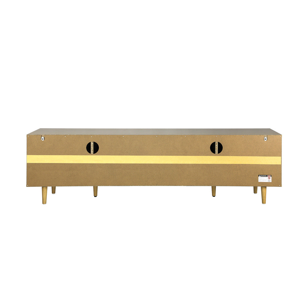 TV Stand Cabinet Entertainment Unit with Unique Door 160 cm - STripleB