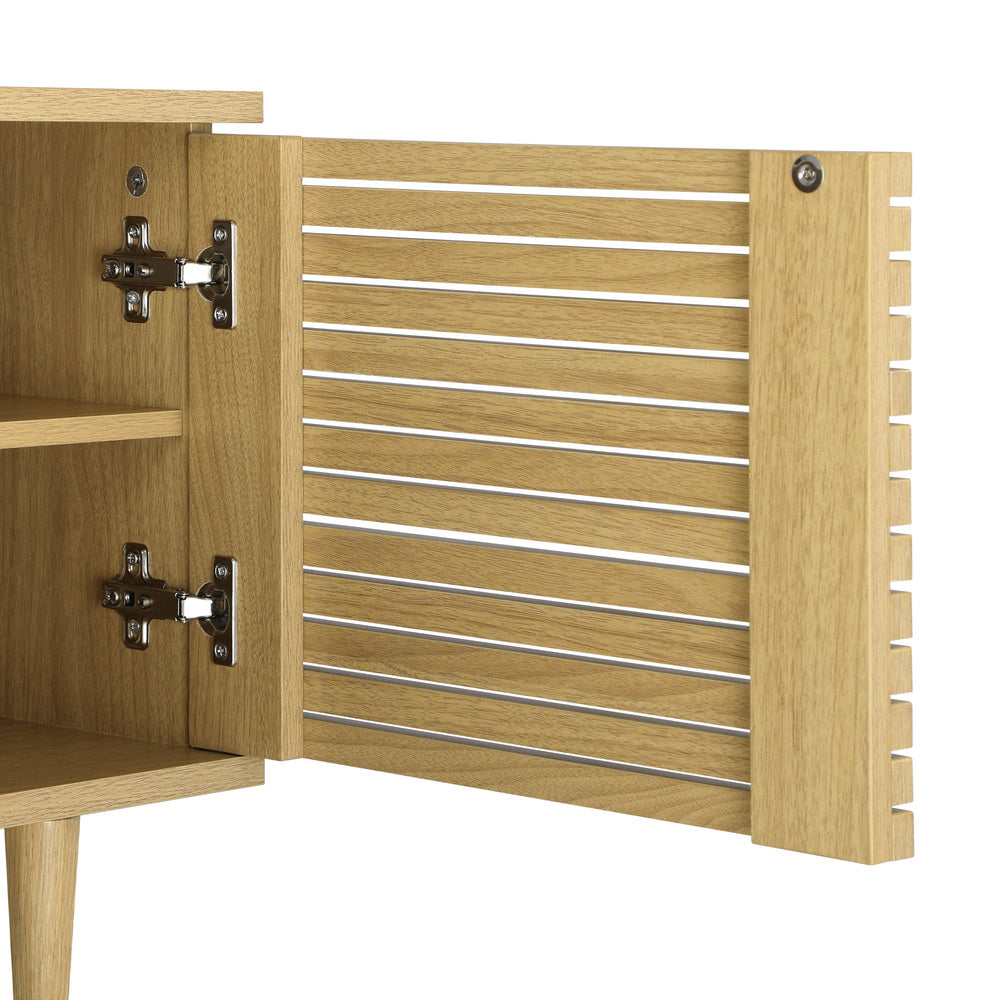 TV Stand Cabinet Entertainment Unit with Unique Door 160 cm - STripleB