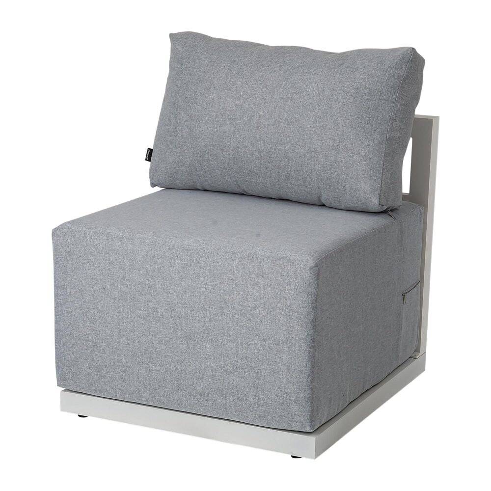 7-Seat Garden Lounge Set – White - STripleB