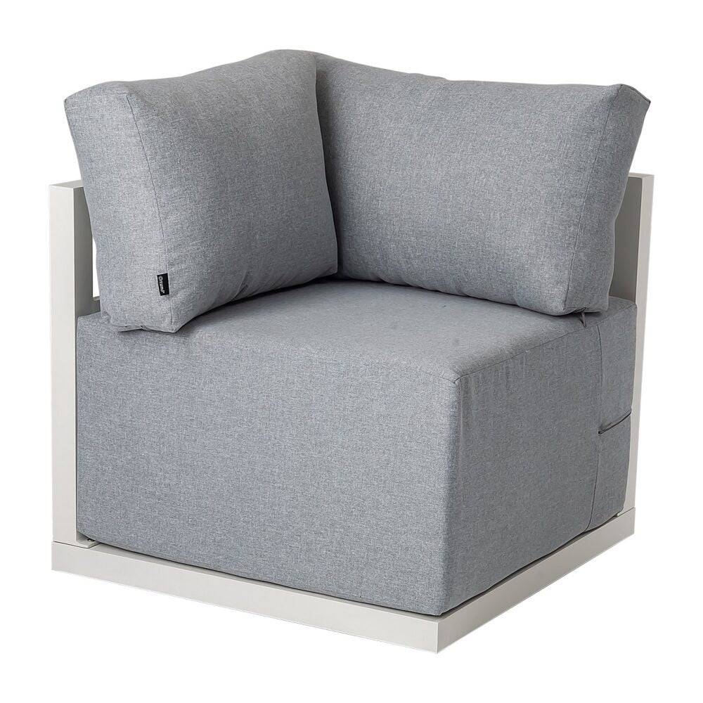 7-Seat Garden Lounge Set – White - STripleB