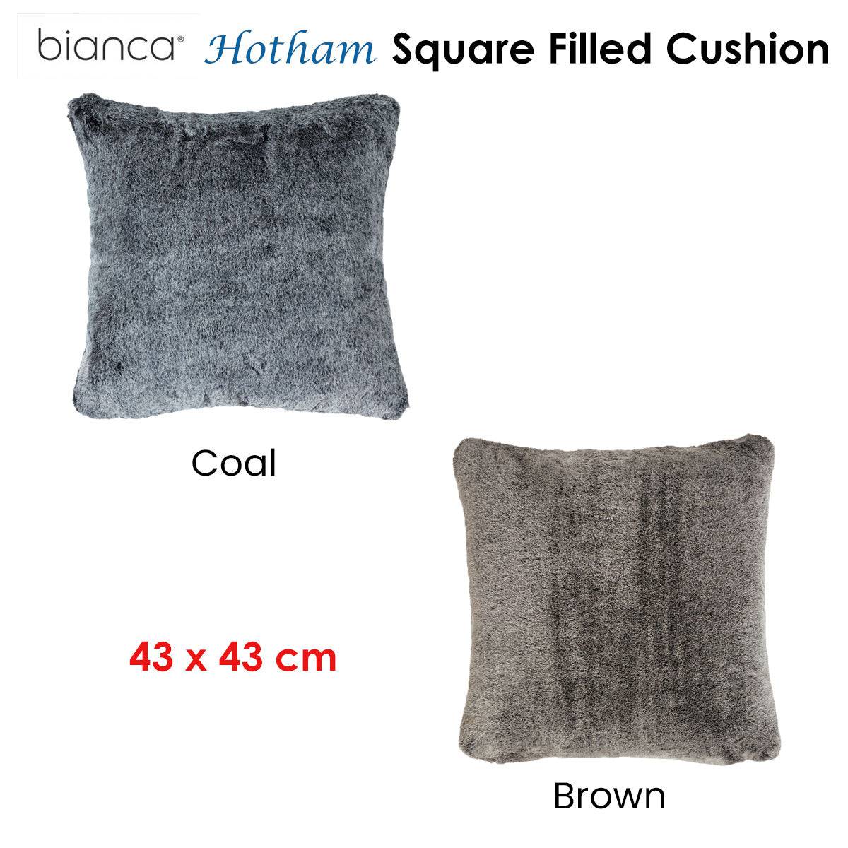 Faux Fur Filled Cushion - STripleB