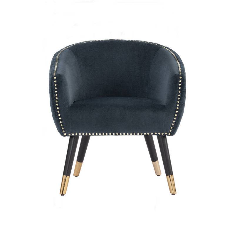 Blue - Deniz Lounge Chair Tub Chair Accent Armchair - STripleB