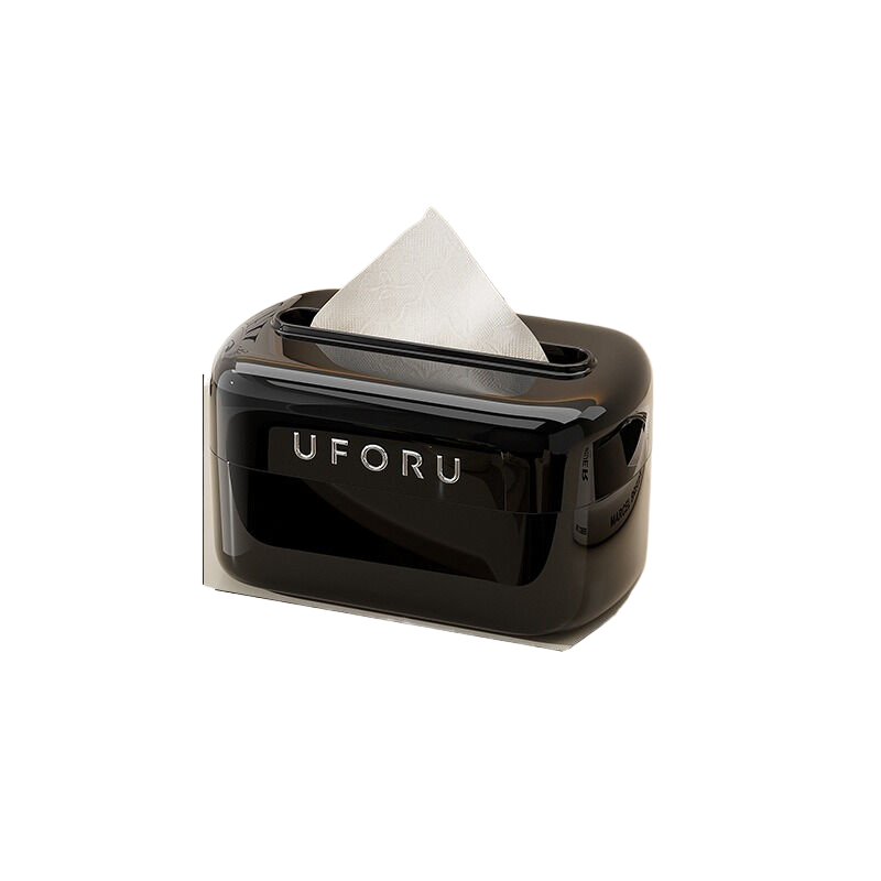 Black - Tissue Box - 17.5cm*11cm*10.5cm - STripleB