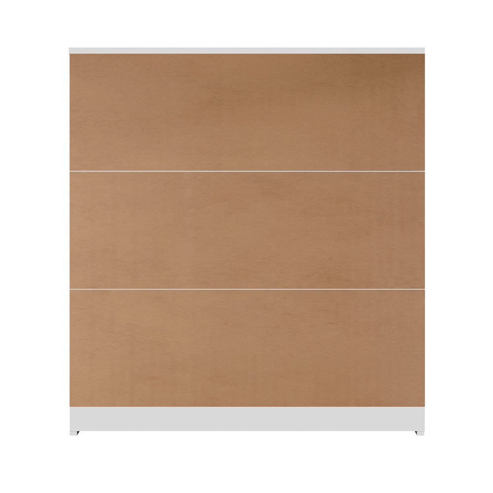 White Bookshelf Display Shelves Storage Organizer Unit - STripleB